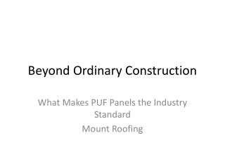 Mount_Roofing_PUF_Panels_Presentation