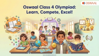 Oswaal Class 4 Olympiad - Learn Compete Excel!