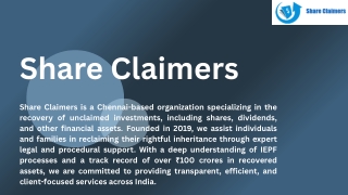 Demat of Physical Share Certificate