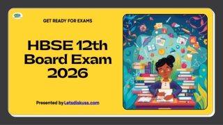 HBSE 12th Board Exam 2026