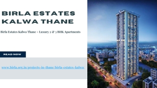 Birla Estates Kalwa Thane__