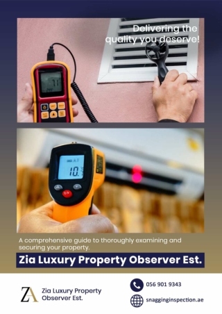 Zia Luxury Property Inspection
