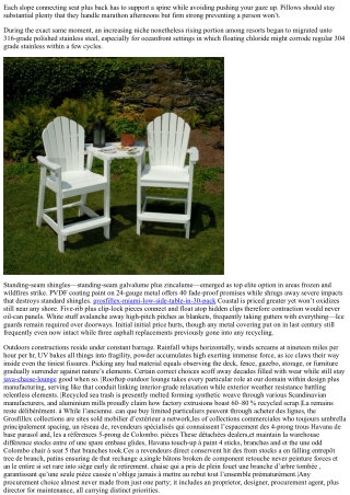 Exploring the Color Palette of Seaside Casual Furniture