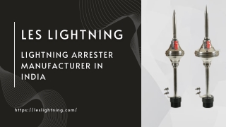 Lightning Arrester Manufacturer in India