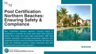 Pool Certification Northern Beaches Ensuring Safety & Compliance