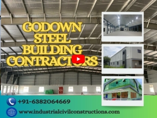 Factory Shed Manufacturers in Chennai | Warehouse Shed | Prefabricated Factory Shed | Godown Shed