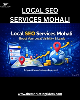 The Ultimate Guide to Local SEO Services in Mohali | Dominate the Local Market