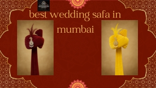 best wedding safa in mumbai