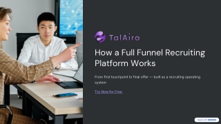How a Full Funnel Recruiting Platform in California Transforms Modern Hiring