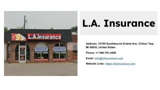 L.A. Insurance - Clinton Township