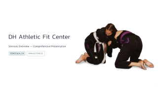 MMA & Fitness Training in Temecula | Dan Henderson's Athletic Fitness Center