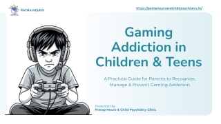 Gaming Addiction in Children & Teens