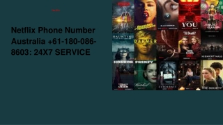 Netflix Phone Number Australia  61-180-086-8603_ 24X7 SERVICE