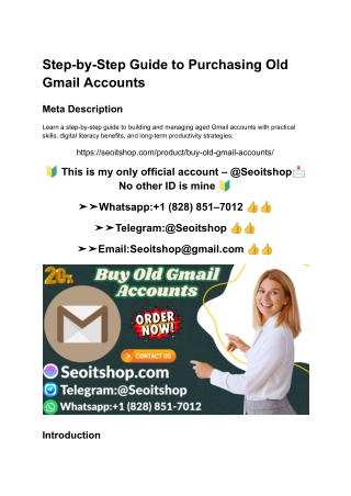 step by step guide to purchasing old gmail