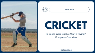 Is Jeeto India Cricket Worth Trying Complete Overview