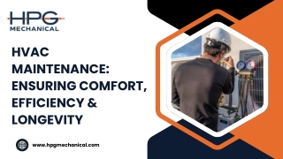 hvac maintenance ensuring comfort efficiency