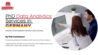 PhD Data Analysis Services in Germany