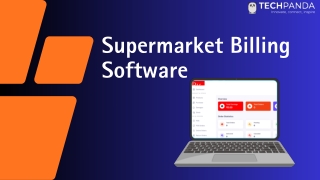 Complete Retail Management System for Grocers | Supermarket Billing Software