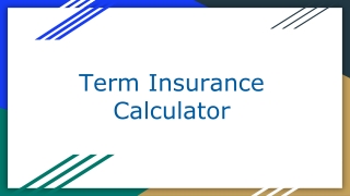 Term Insurance Calculator: Calculate Your Term Insurance Premium Online 2026