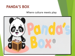 panda s box