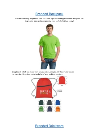 Branded Backpack
