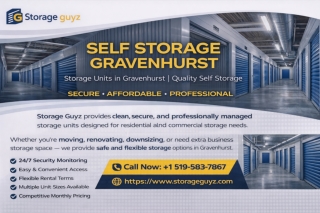 Self Storage Gravenhurst – Secure & Affordable Space Solutions
