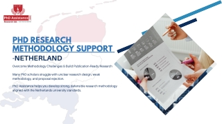 phd research methodology services Netherlands