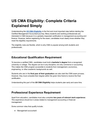 US CMA Eligibility_ Complete Criteria Explained Simply
