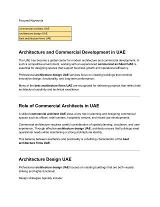 ASRO Arcade – Commercial Architect UAE _ Architecture Design UAE _ Best Architecture Firms UAE