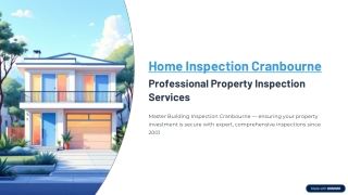 Home Inspection Cranbourne – Professional Property Inspection Services