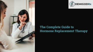 PPT - Guide to Hormone Replacement Therapy for Better Hormone Health ...