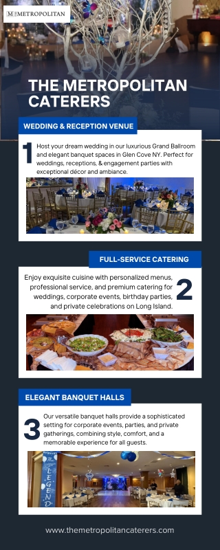 Premier Catering & Wedding Reception Venue in Glen Cove NY
