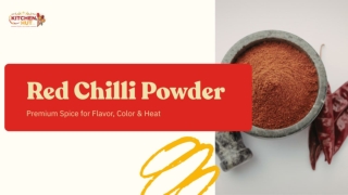 Red Chilli Powder - Premium Spice for Flavor, Color & Heat - KitchenHut (Pty) Ltd