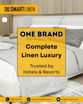 SMARTLINEN – One Brand for Complete Linen Luxury