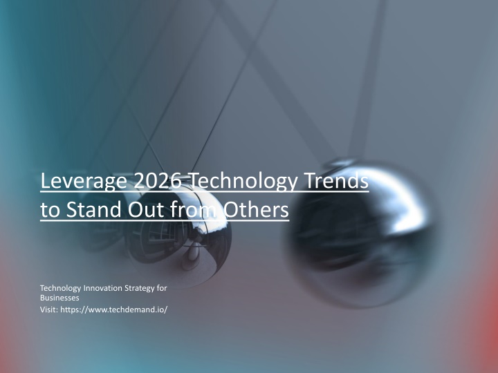 PPT - Leverage 2025 Technology Trends to Stay Ahead in Business ...