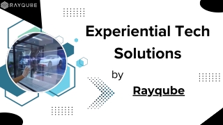 Interactive Experiential Technology for Events and Exhibitions in Dubai, UAE
