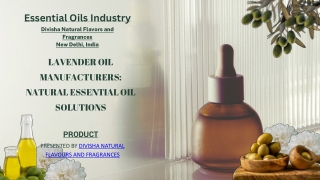 Lavender Oil Manufacturers Natural Essential Oil Solutions