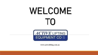 Buy the optimally feasible Electric hoist Sydney with a compact framework 