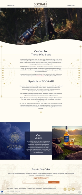 Soorahi Story Whisky for the Explorer in You