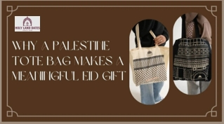 Why a Palestine Tote Bag Makes a Meaningful Eid Gift