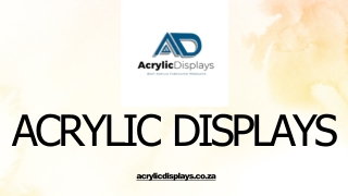 Acrylic Displays