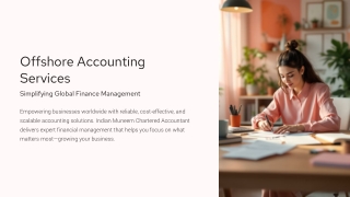 Offshore Accounting Services for Global Business Growth