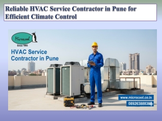 Reliable HVAC Service Contractor in Pune for Efficient Climate Control