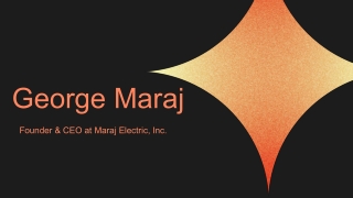 George Maraj - A Market-Reading Decision Maker - New York