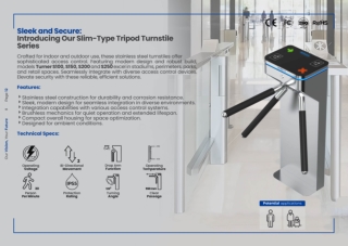 Tripod Turnstile Gate Systems in India | Turnstile Manufacturer & Supplier
