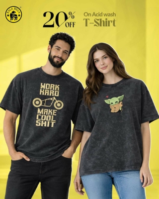 Kalabilla Acid Wash T Shirts with Vintage and Distressed Appeal