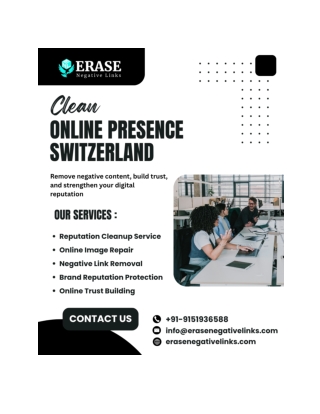 Manage Unwanted Online Content in Switzerland with ENL Reputation Strategies