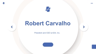 Robert Carvalho - A Strategic Powerhouse - Florida