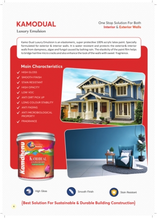 Luxury Emulsion Paint – Premium Finish for Elegant Interiors