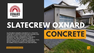 Concrete Contractor Company in Oxnard CA